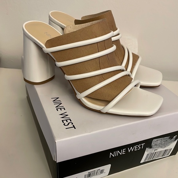 New Nine West high heels sandals size 9. - Picture 1 of 5
